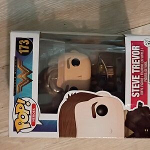 💜Funko Pop! Steve Trevor Figure - Brown and Black